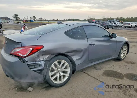 2015 Hyundai Genesis Coupe 3.8L from USA, damaged, VIN KMHHT6KJ5FU128301
